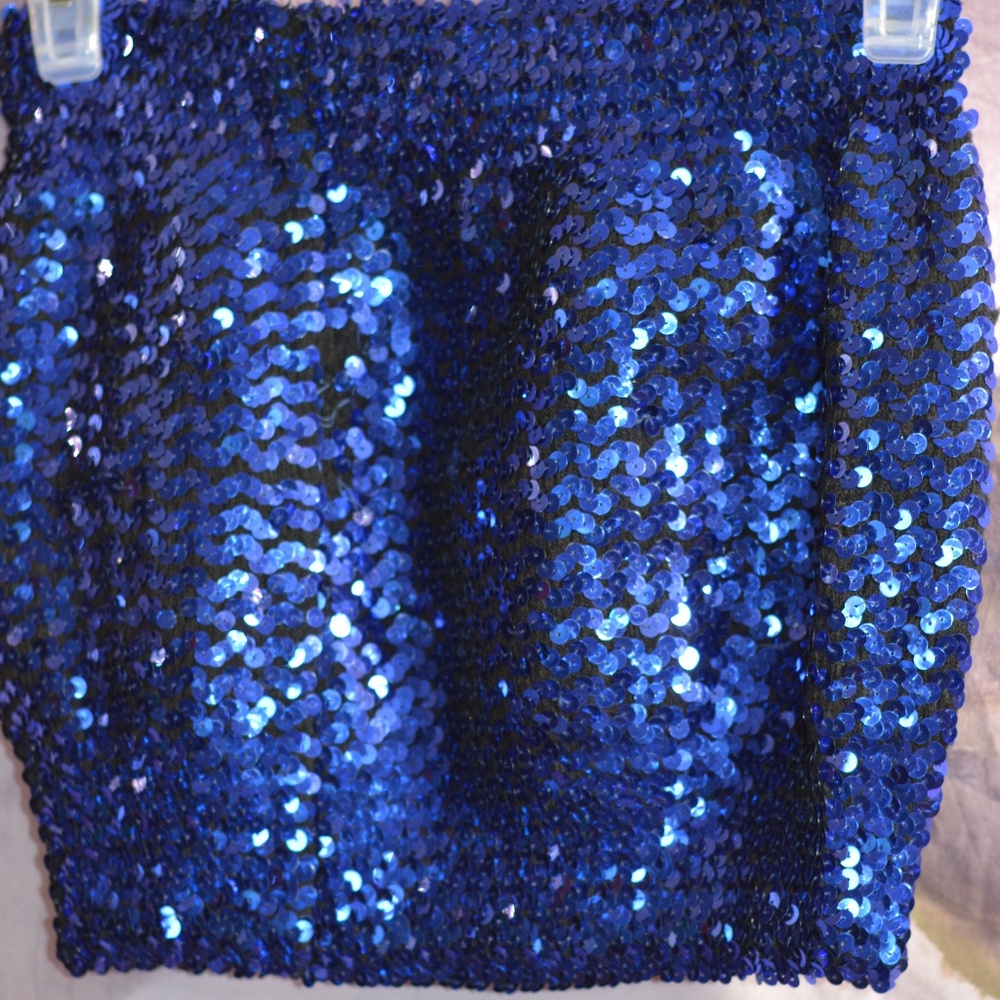 Sequinned Tube Top SZ M/L